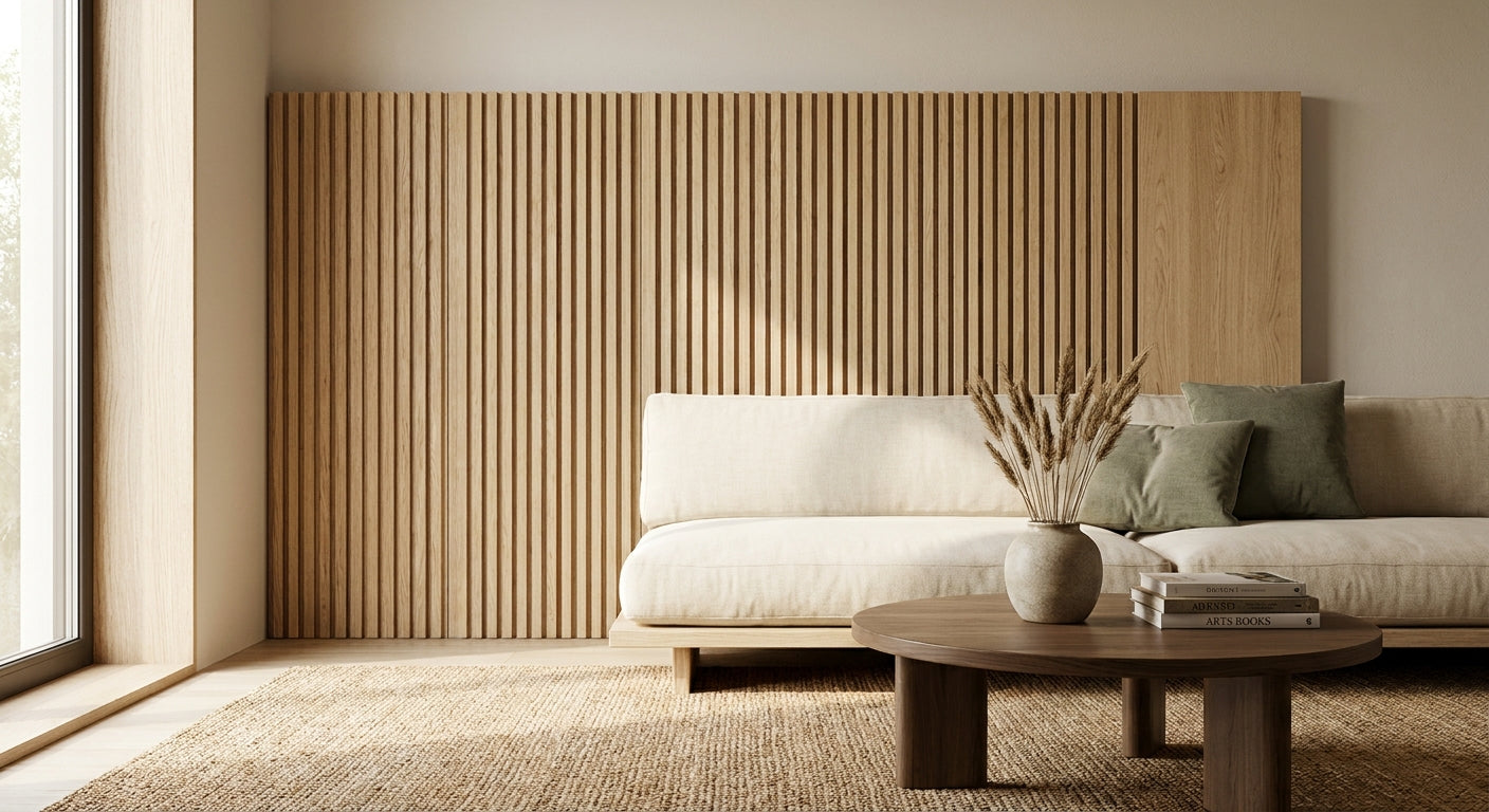 Meilleur panneau mural bois pour décoration style japandi