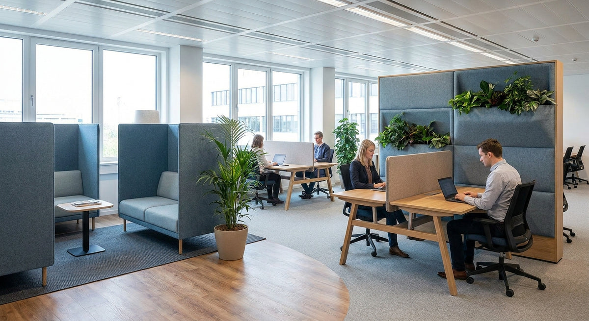 Comment améliorer l'acoustique d'un open space sans travaux