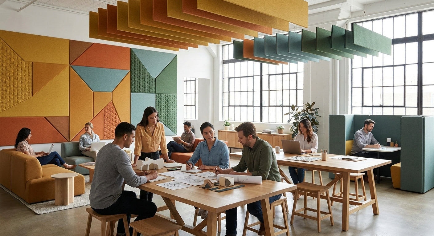 Meilleur panneau acoustique pour open space créatif