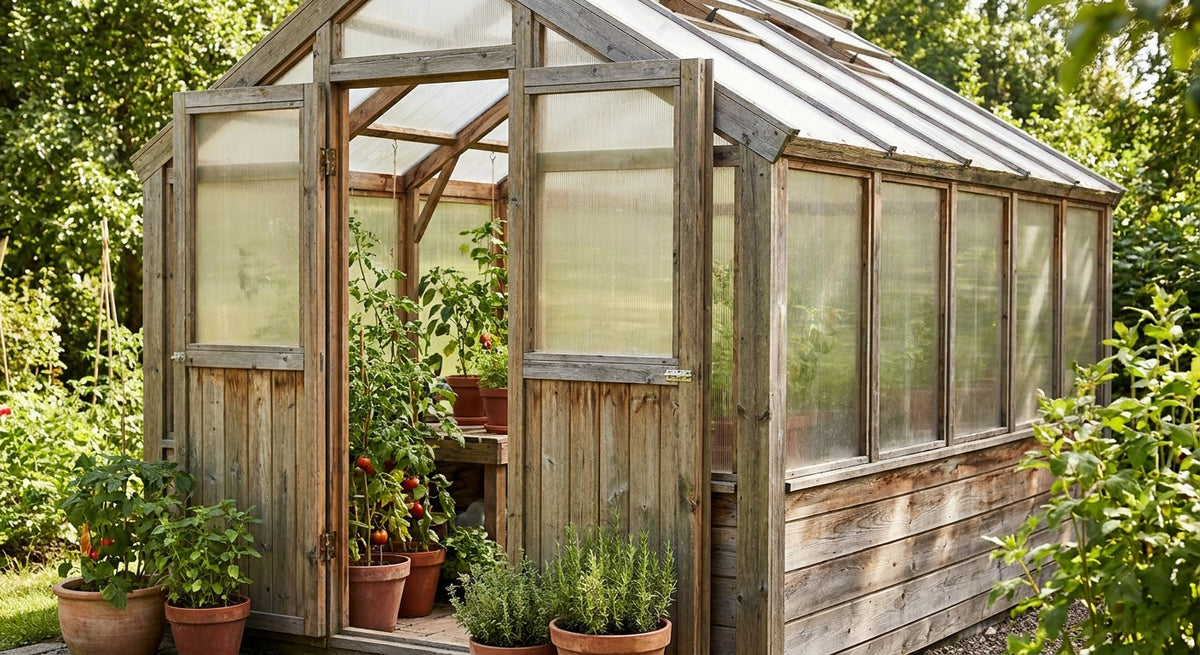 Meilleur panneau bois extérieur pour serre horticole