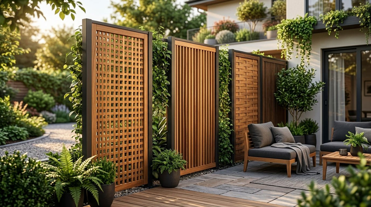 Meilleurs panneaux décoratifs en bois pour extérieur en 2026