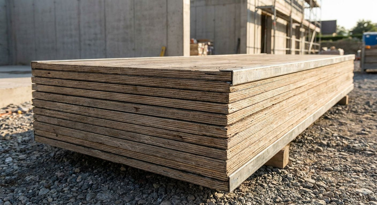 Panneau bois pour coffrage béton