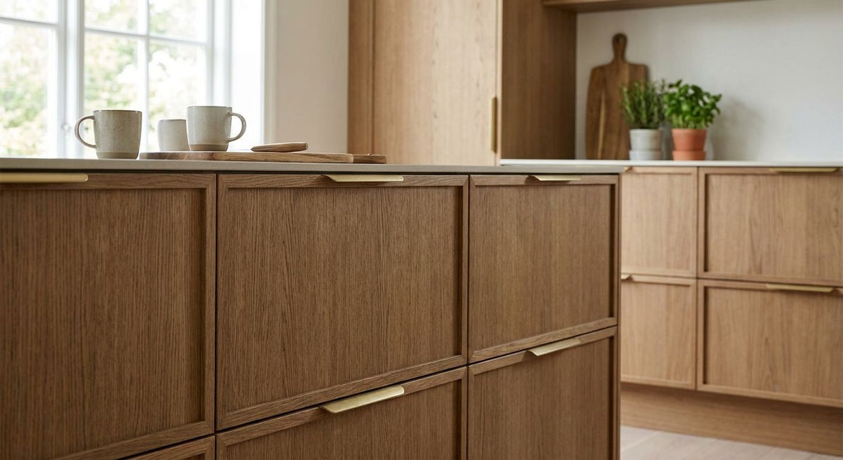 Panneau bois pour façade de meuble de cuisine