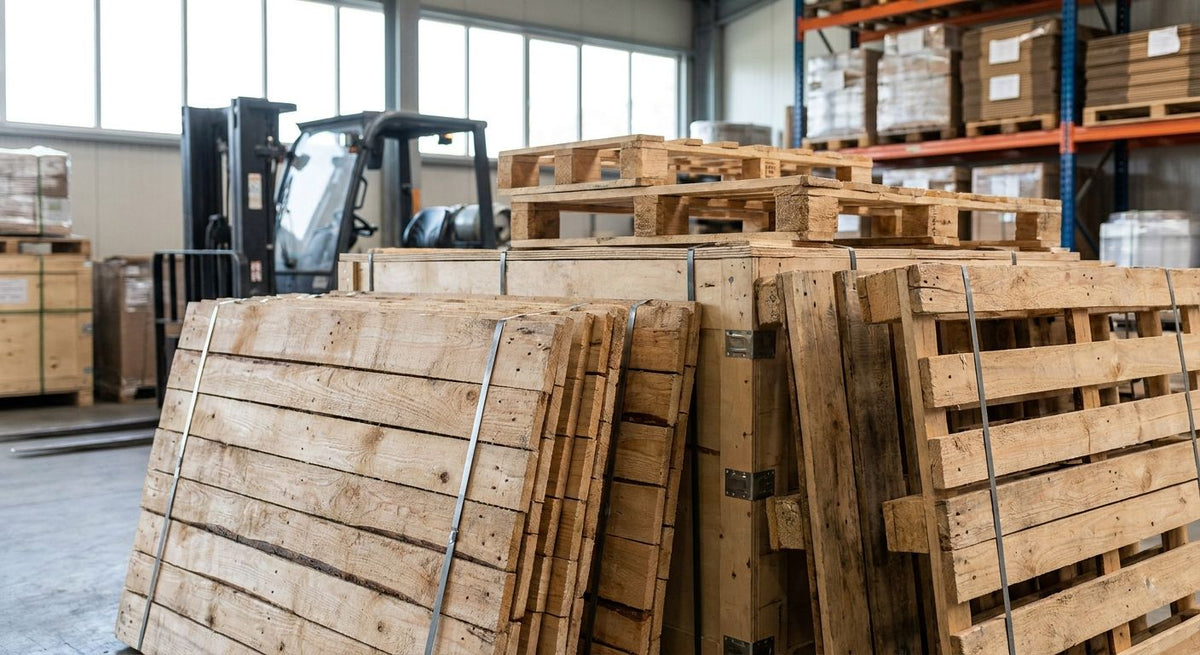 Panneau bois pour palettes et emballage industriel