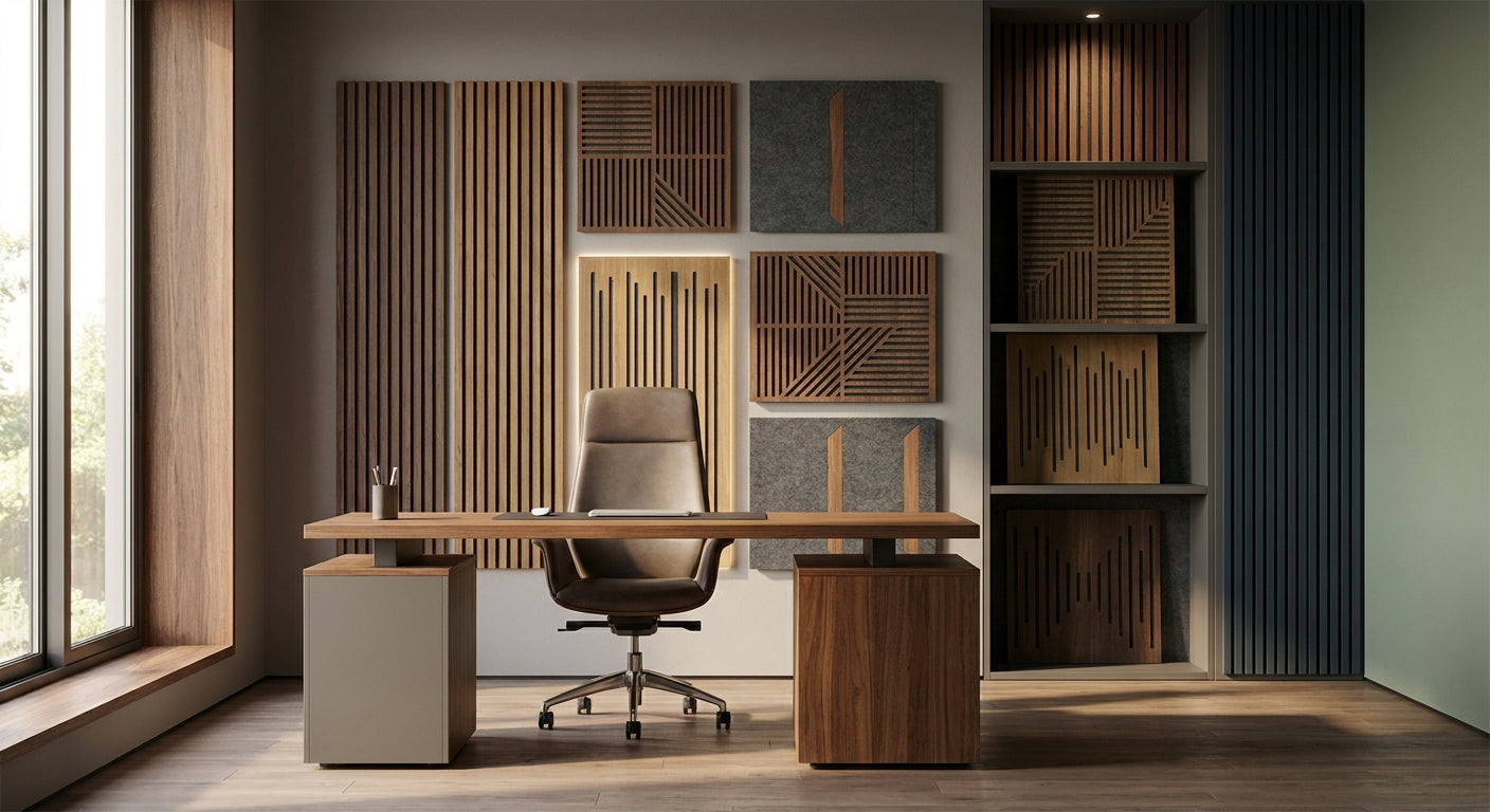 Meilleur panneau acoustique bois pour bureau privatif