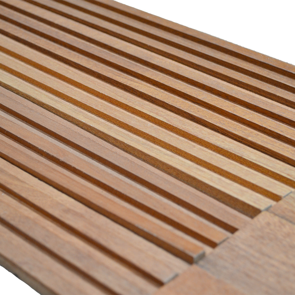 Panneau Mosaïque en Bois | Bois de Rose XL | 30×60 cm | Carrelage en Bois