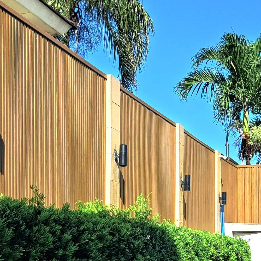 Panneau Extérieur Bouleau 290CM | Façade | Jardin | Texture Bois 3D