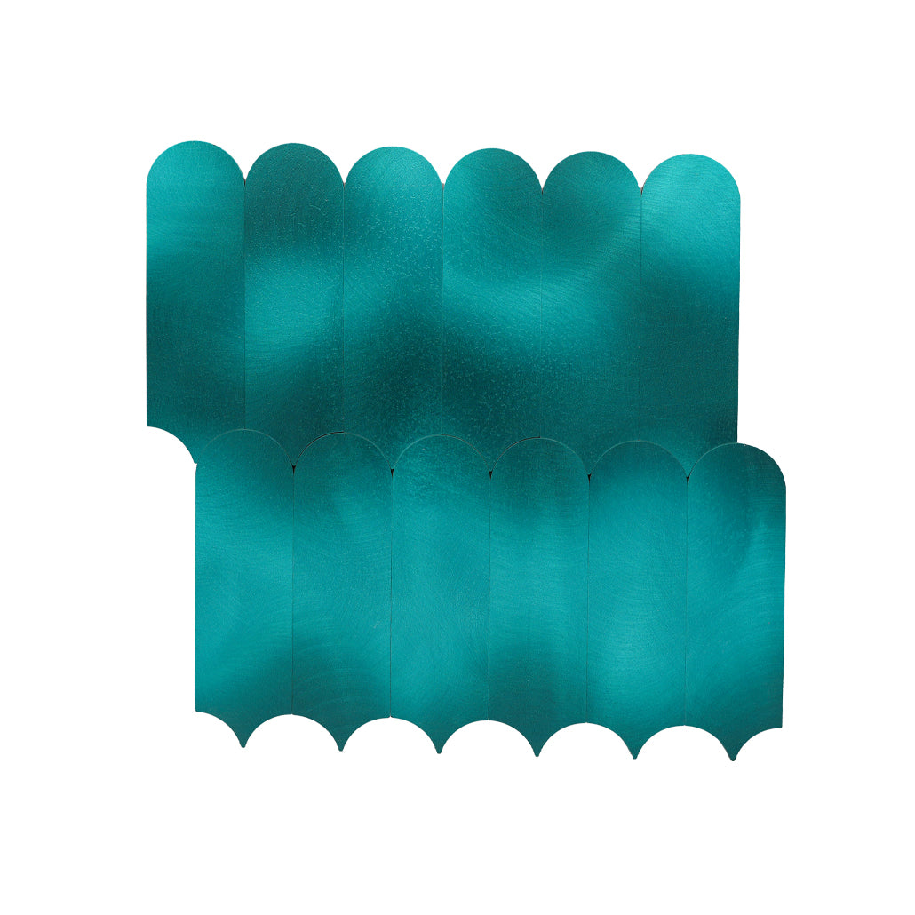 Crédence adhésive | Arc Turquoise | 28,8×29,8 cm
