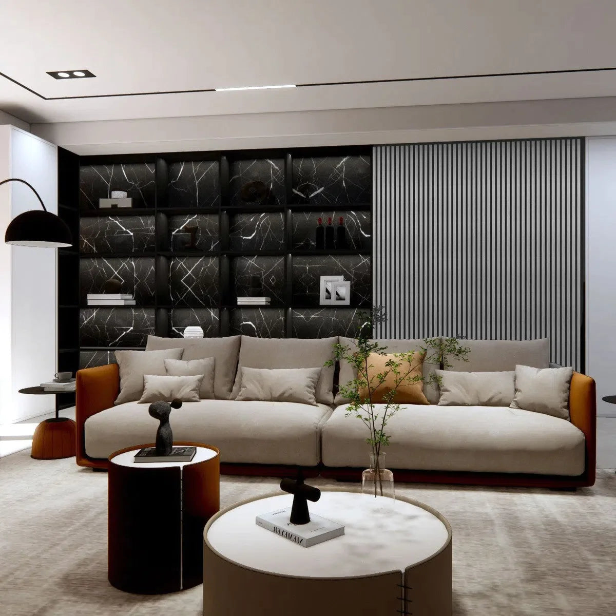 Panneau acoustique en bois | Noyer Gris | De première qualité