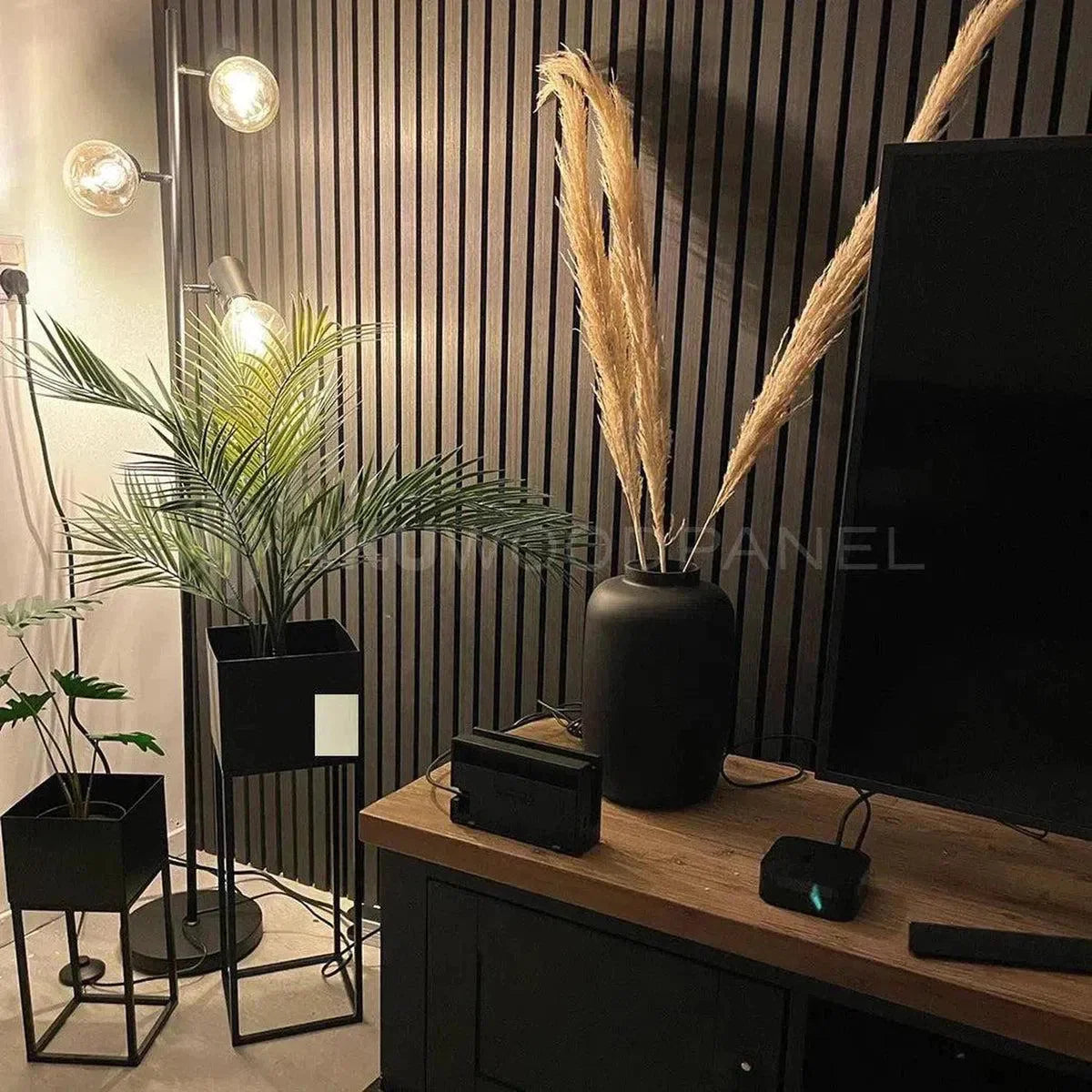 Panneau acoustique en bois | Chêne Noir | De première qualité