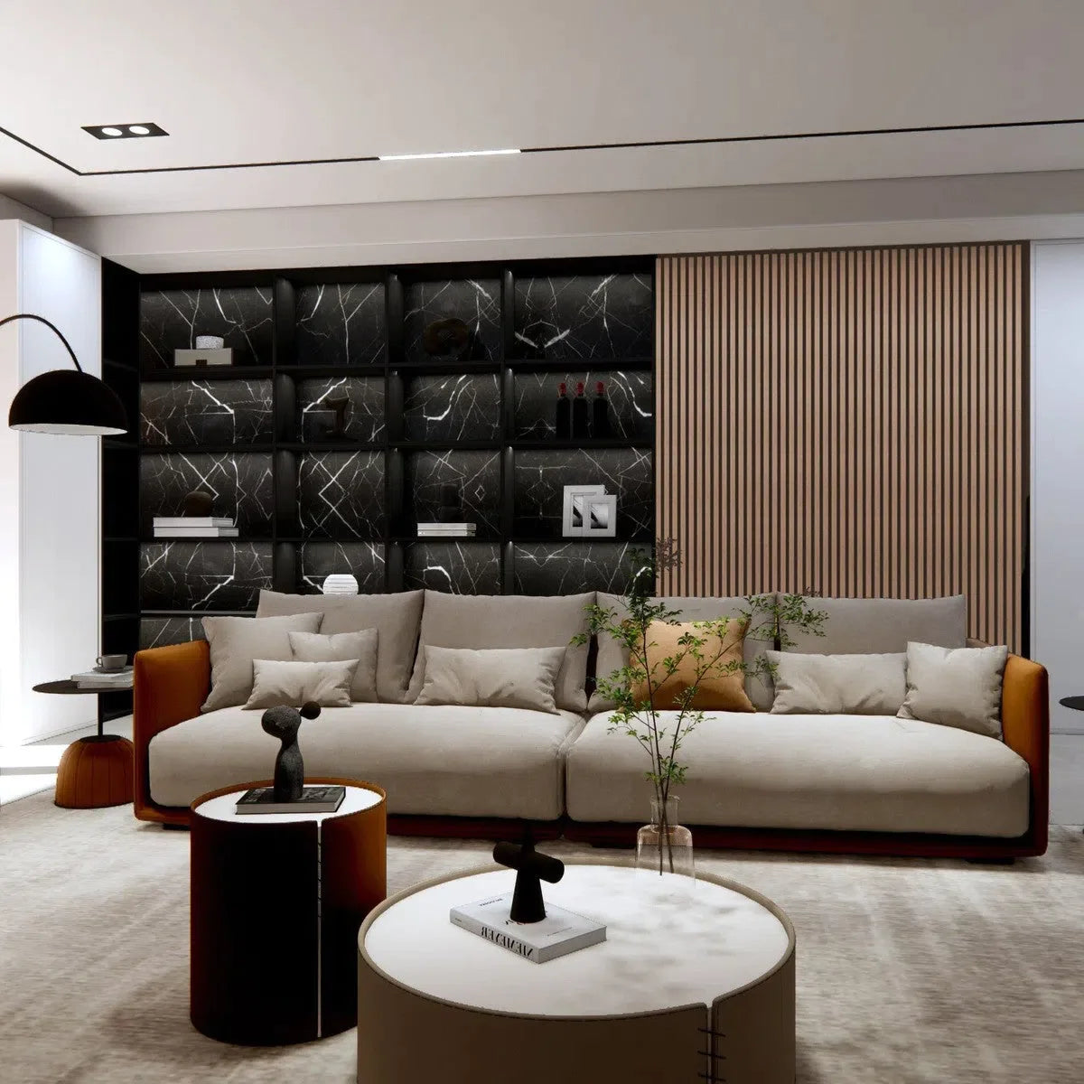 Panneau acoustique en bois | Mocca | De première qualité