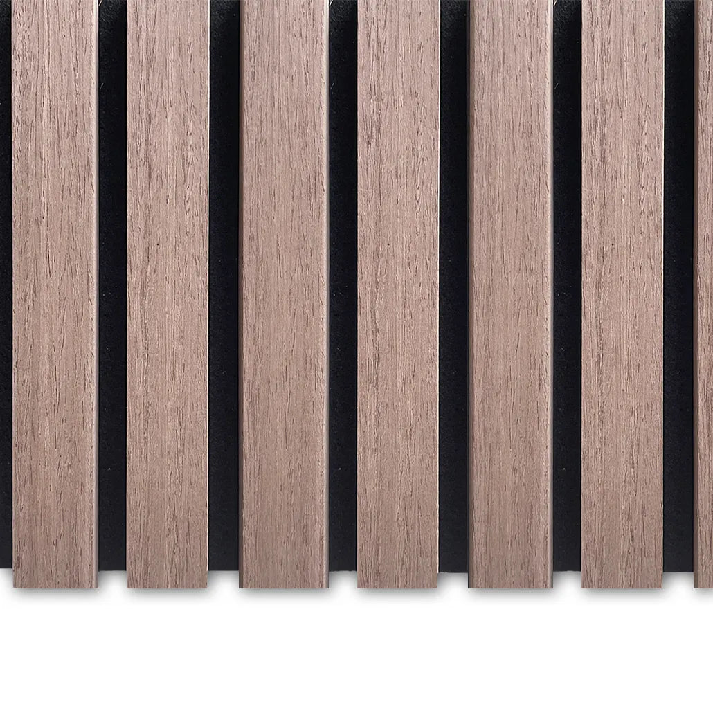 Panneau acoustique en bois | Noyer Rustique | De première qualité