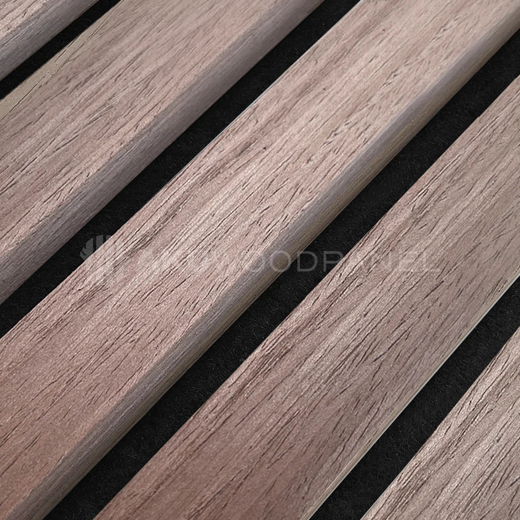 Panneau acoustique en bois | Noyer Rustique | De première qualité