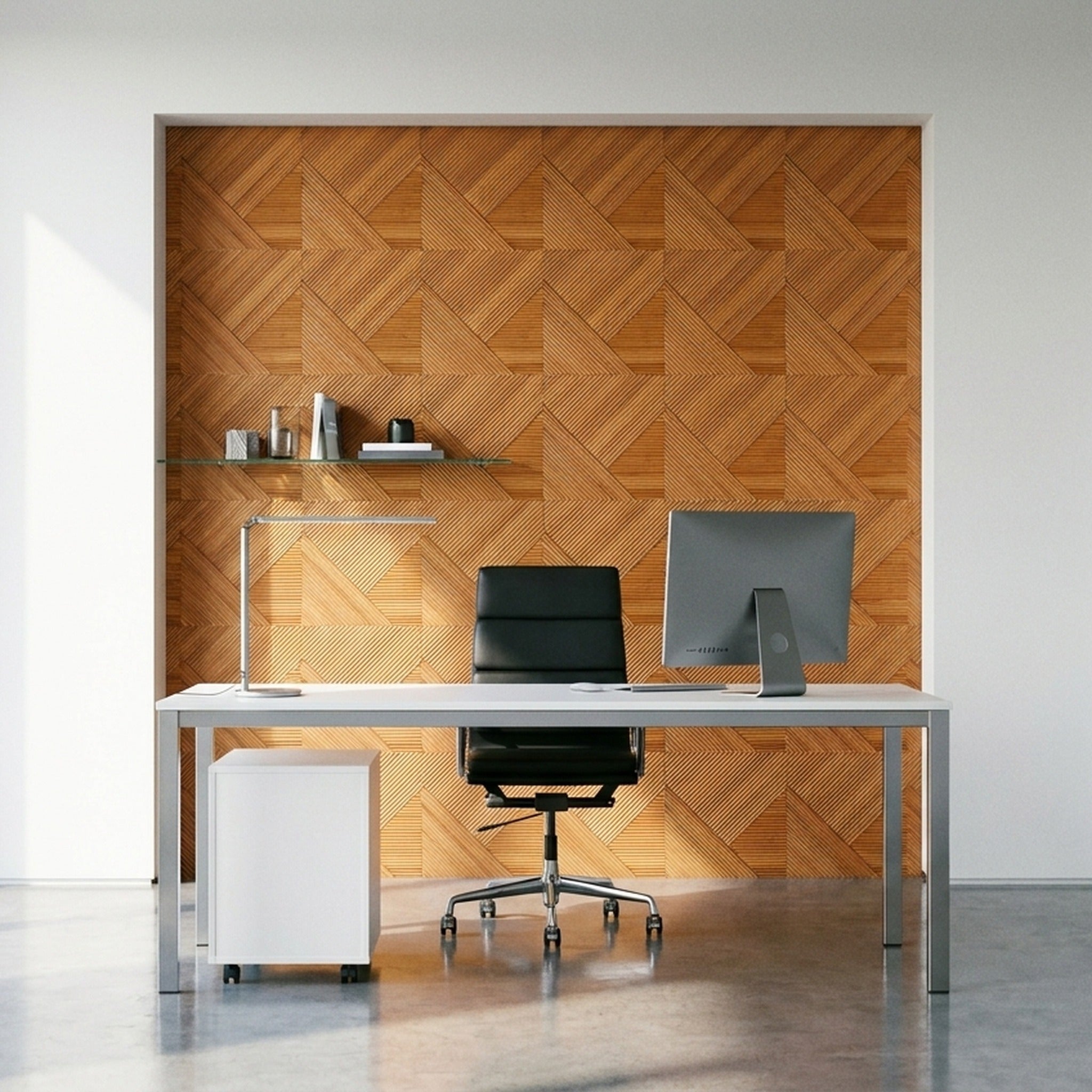 Panneau Bois Décoratif Mural | Xilan XL | 40×40 cm