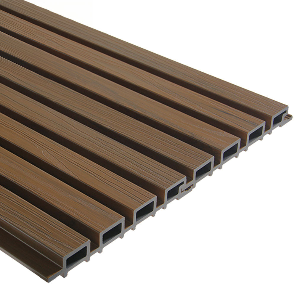 Panneau Bois Extérieur Chêne 290CM | Façade | Jardin | Texture 3D
