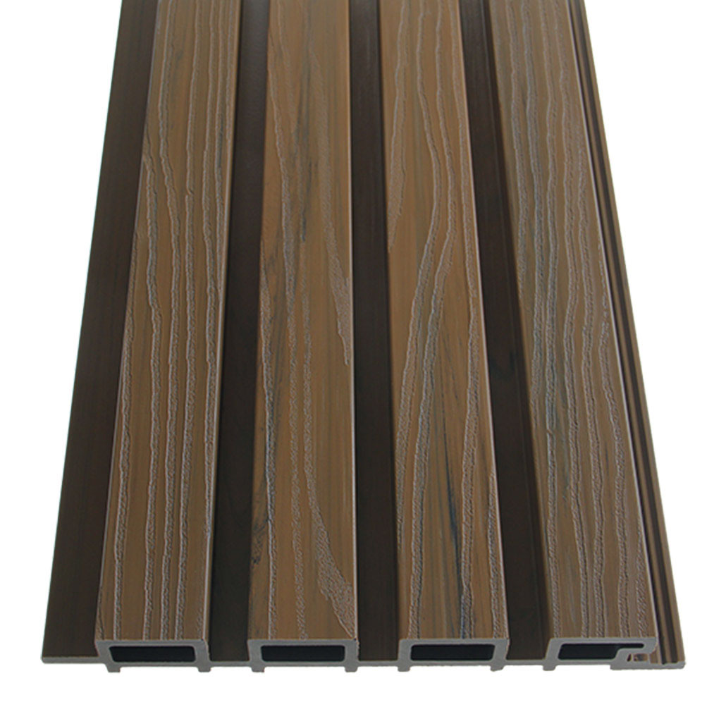 Panneau Bois Extérieur Chêne 290CM | Façade | Jardin | Texture 3D
