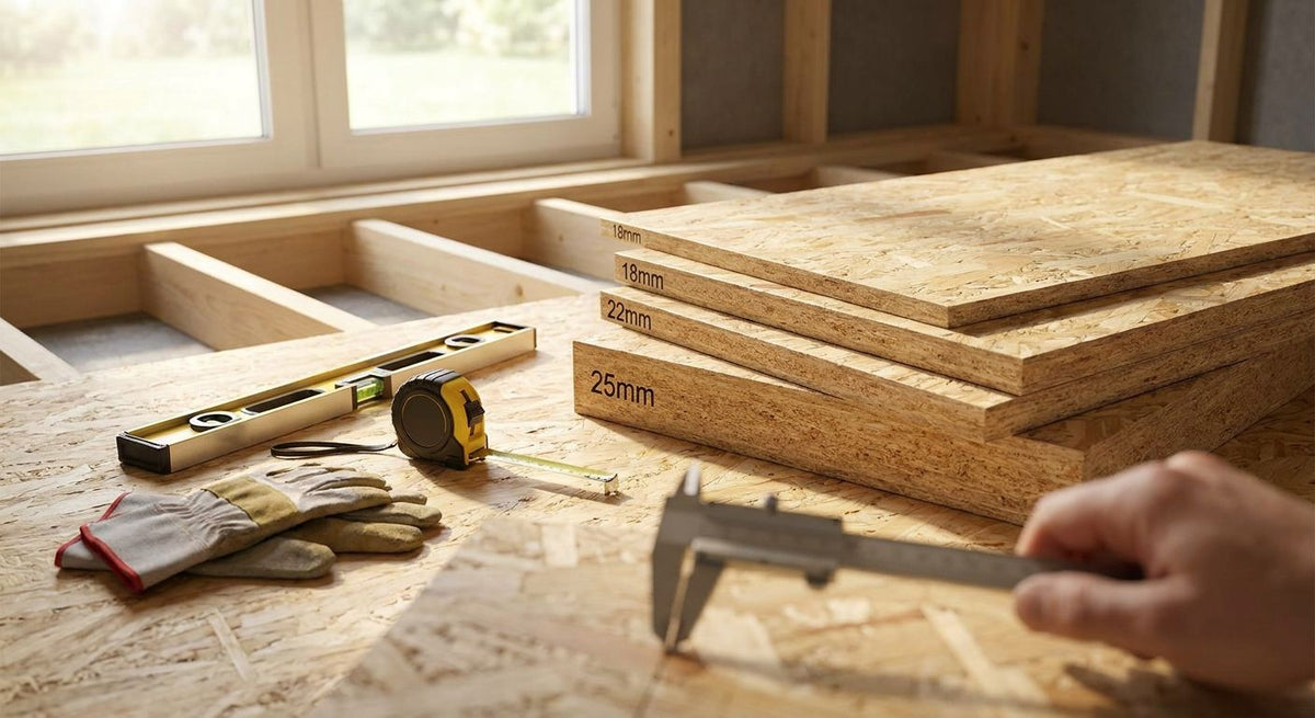 Comment choisir l'épaisseur d'un panneau OSB pour plancher