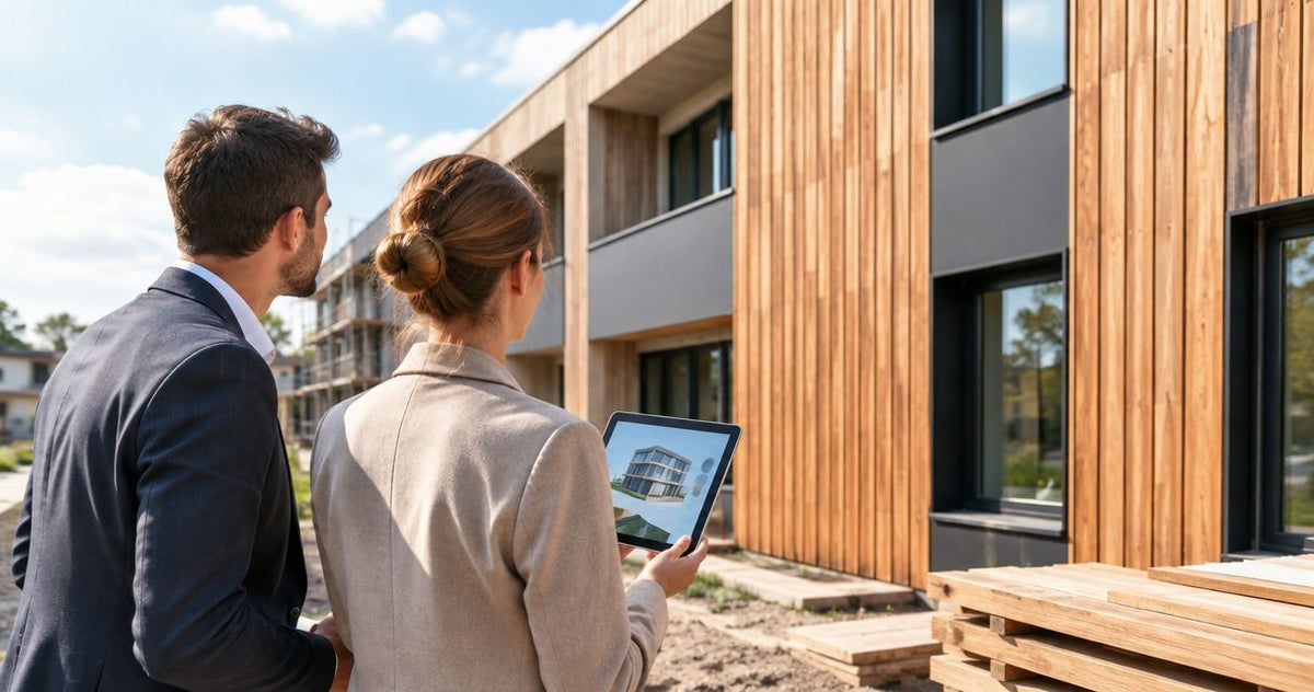 Bardage bois pour promoteurs immobiliers : guide complet 2026