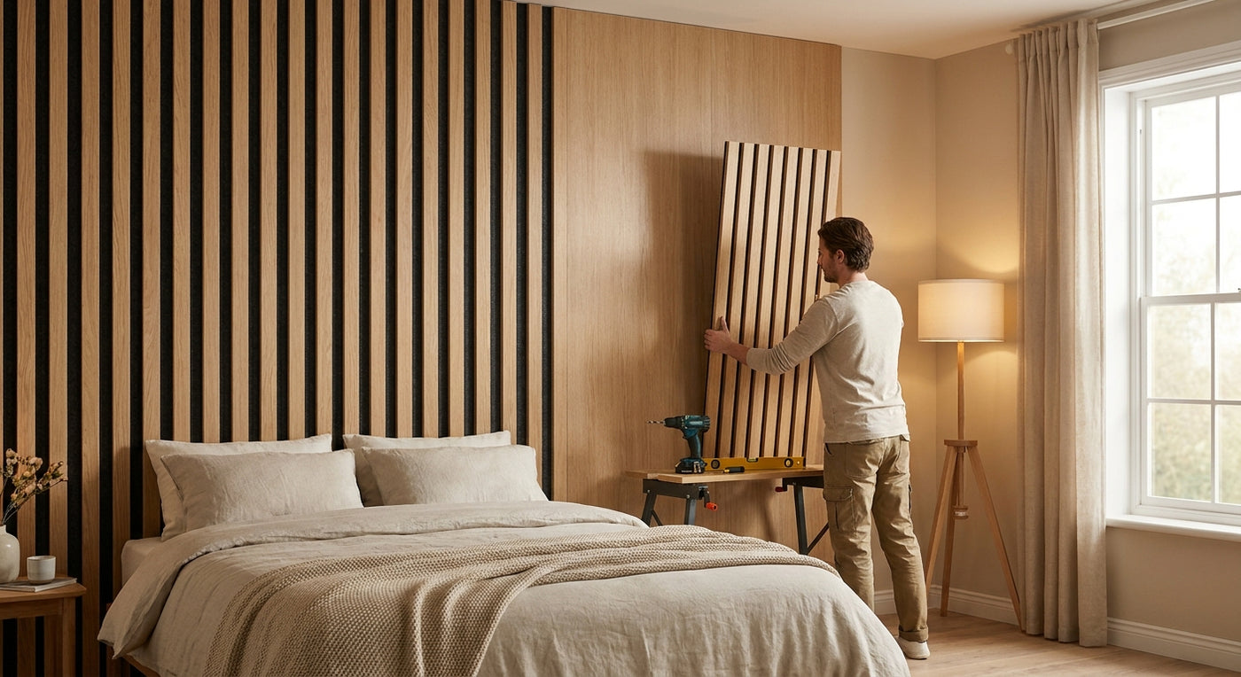 Comment insonoriser une chambre avec des panneaux bois