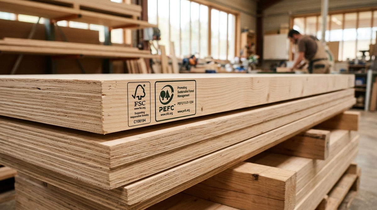 Comment reconnaître un panneau bois FSC ou PEFC certifié