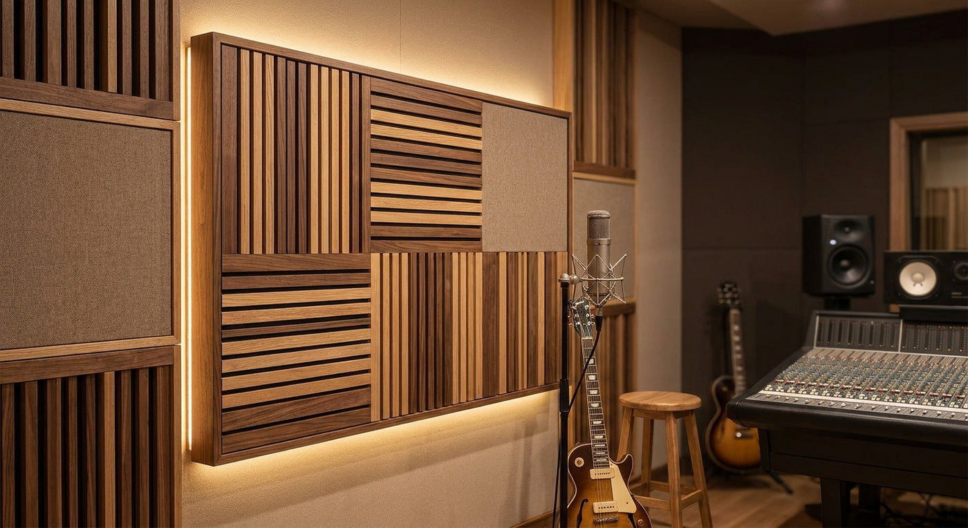 Meilleur panneau acoustique bois pour studio musique