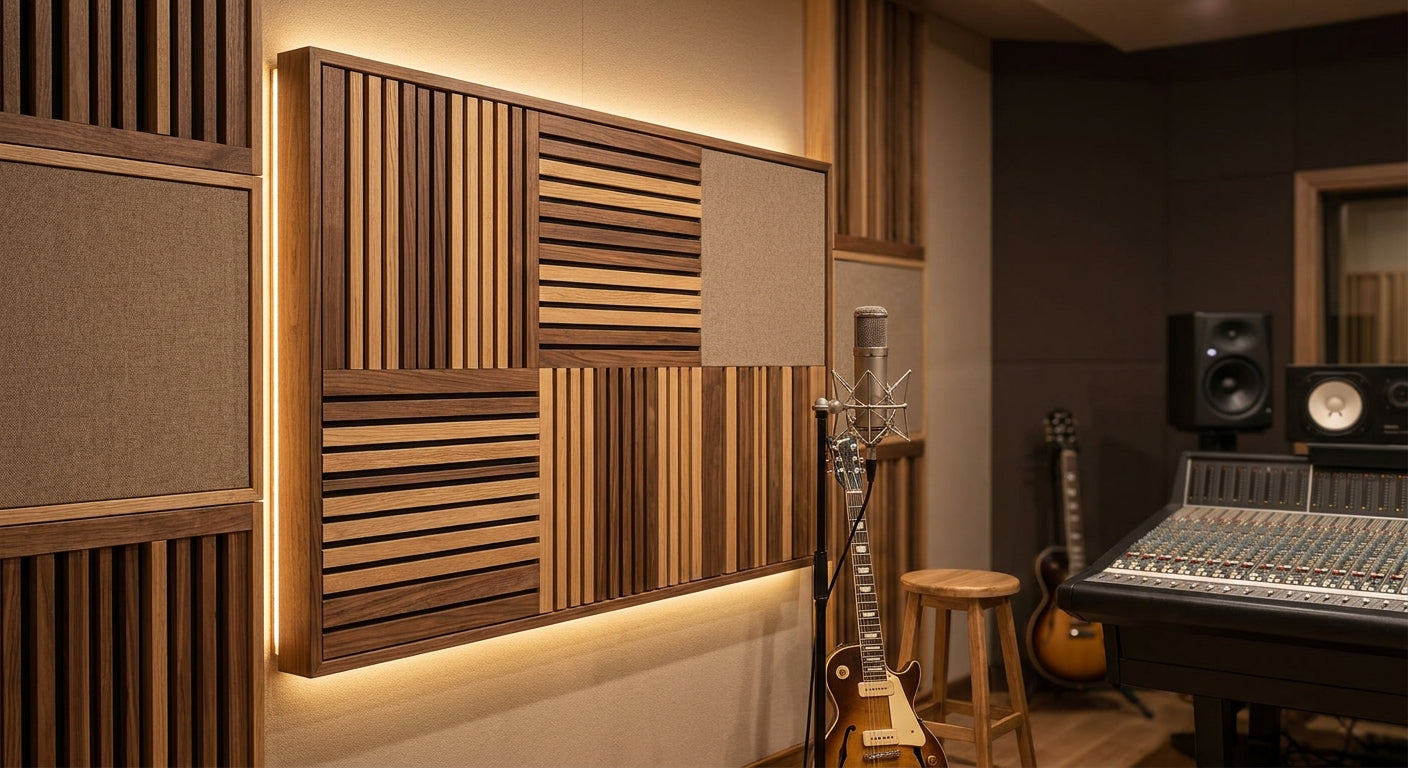 Meilleur panneau acoustique bois pour studio musique