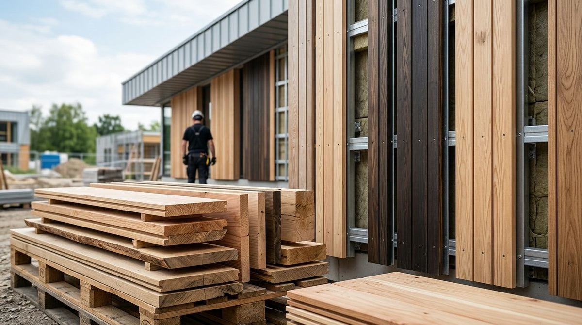 Panneaux bois pour façade ventilée classés par poids en 2026