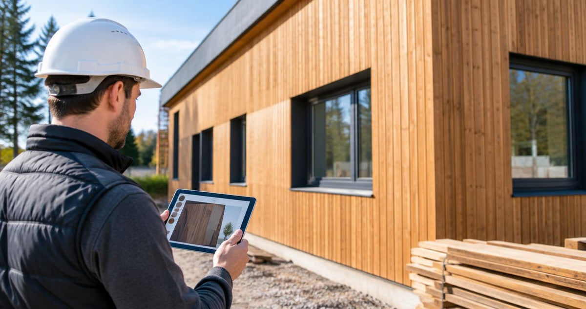 Bardage bois pour entreprises du bâtiment : guide complet 2026