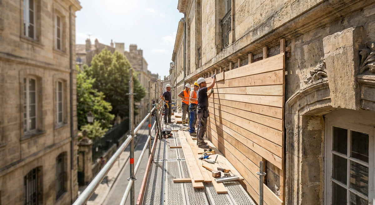 Comment restaurer une façade classée avec du bardage bois