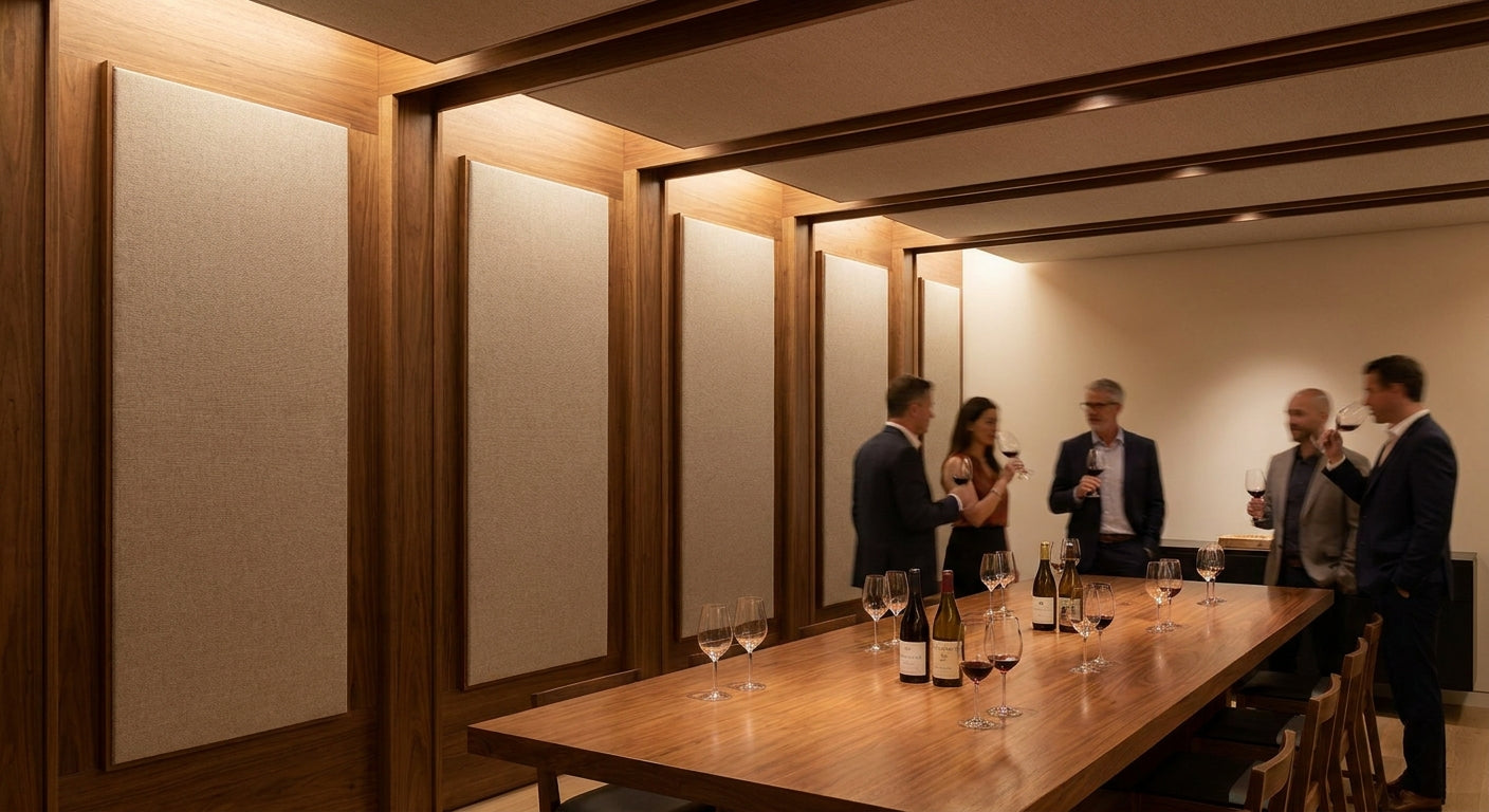 Meilleur panneau acoustique pour salle de dégustation vin