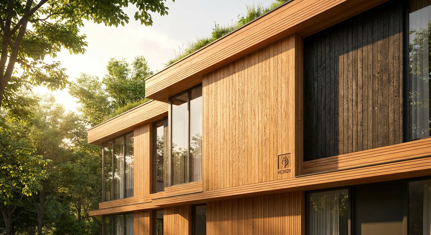 Meilleur panneau bois extérieur conforme RE2020