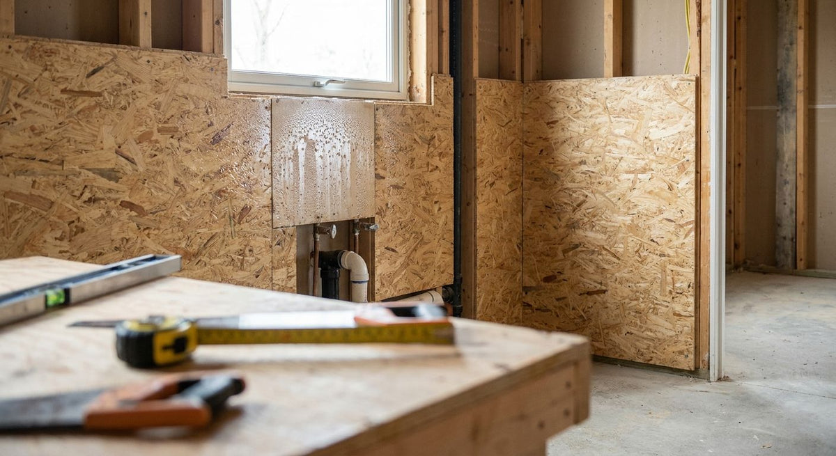 Panneau OSB3 hydrofuge pour pièce humide