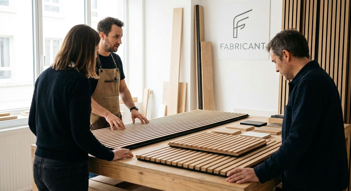Comment choisir un fabricant de panneaux acoustiques bois fiable