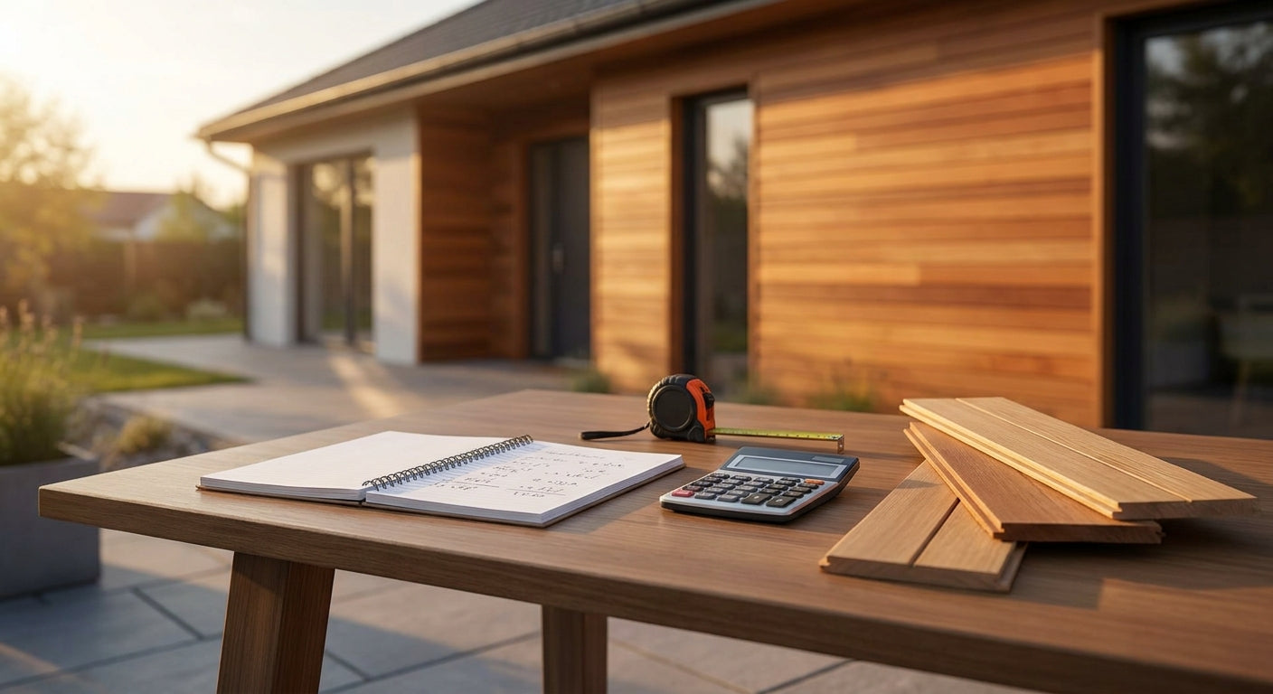 Comment calculer le budget pour un bardage bois extérieur