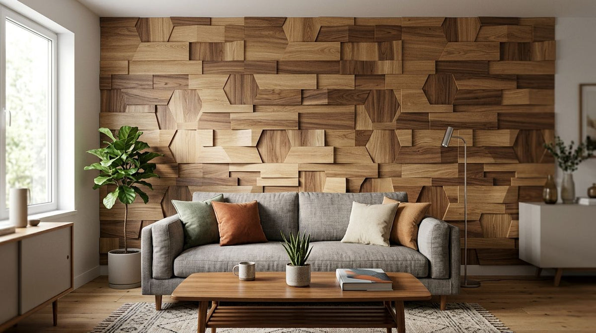Meilleurs panneaux muraux 3D en bois en 2026