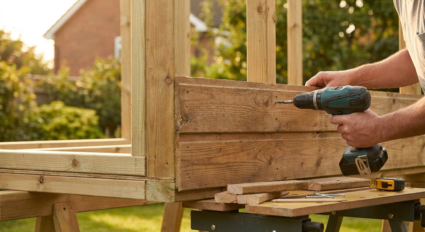 Comment fixer un panneau bois extérieur sur ossature bois