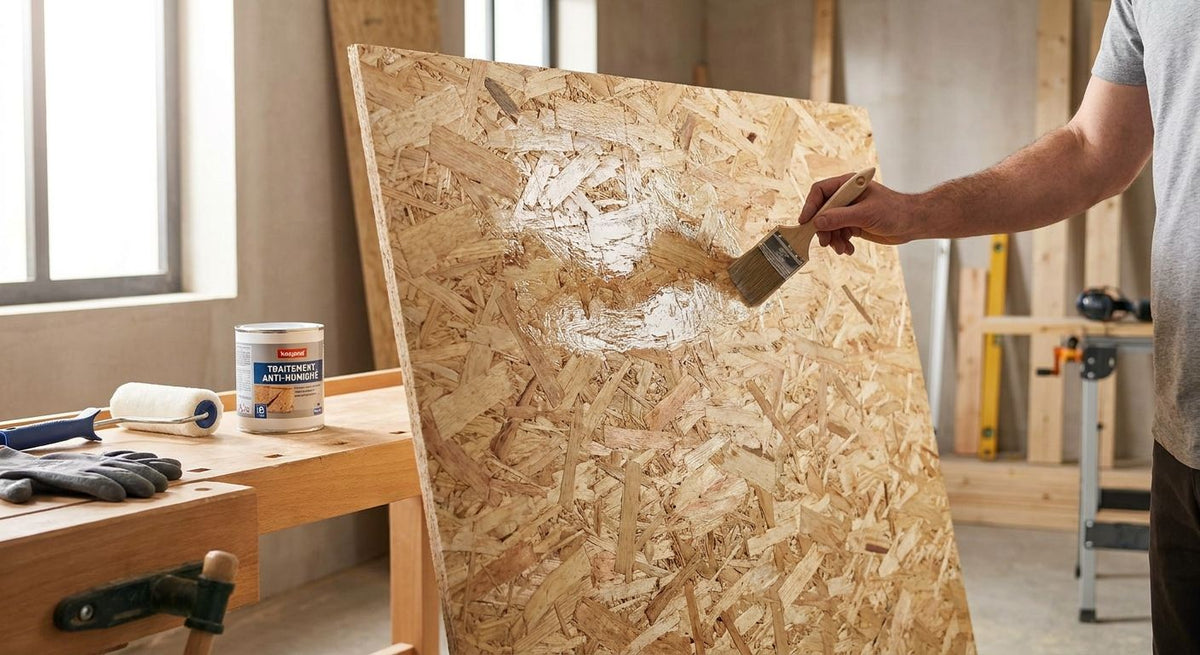 Comment traiter un panneau OSB contre l'humidité