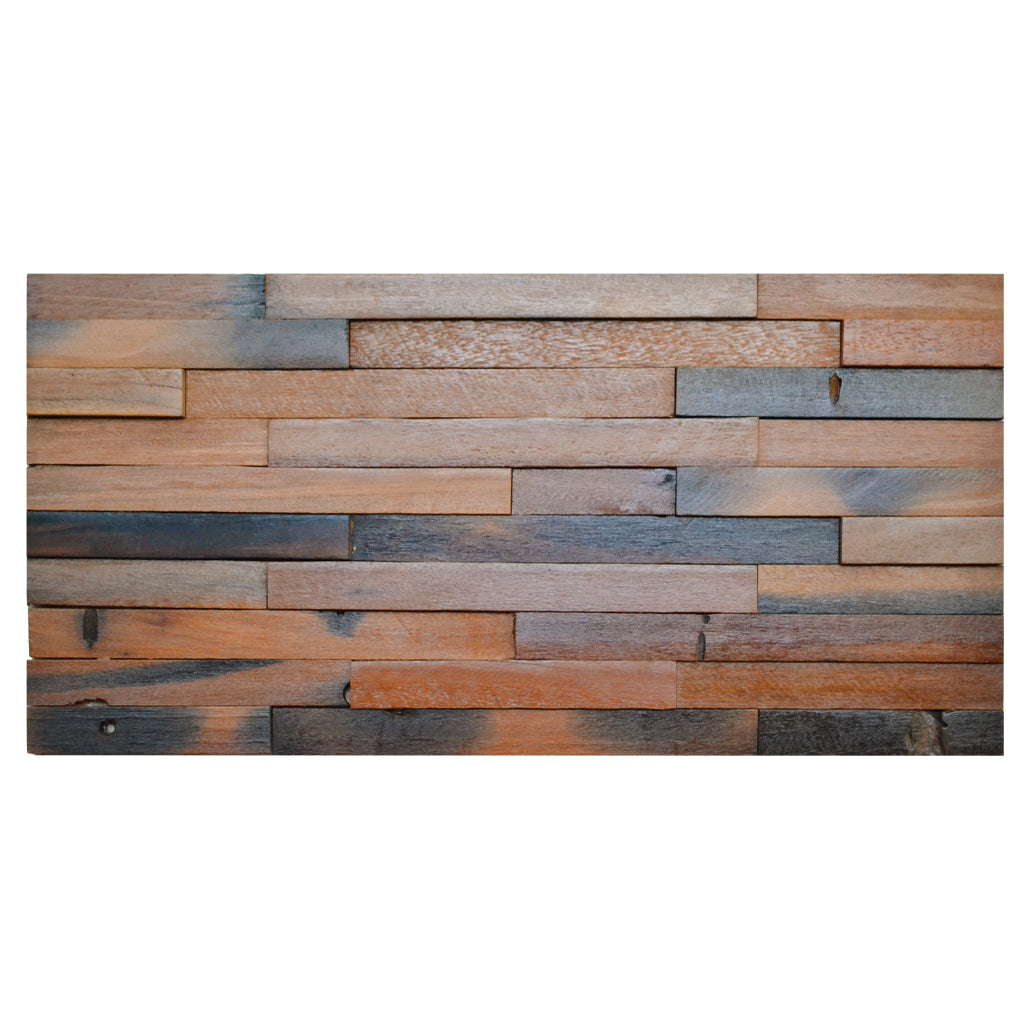 Panneau Mosaïque en Bois | Shipwood XL | 30×60 cm | Carreau en Bois