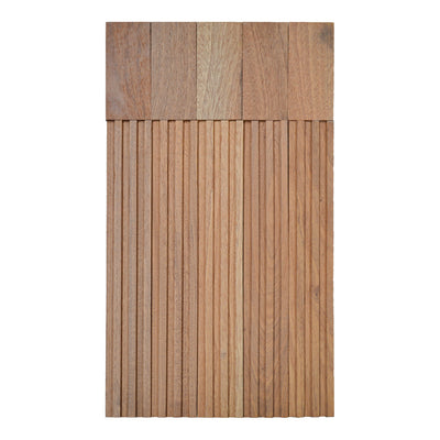 Panneau Bois Décoratif Mural | Bois de Rose XL | 30×60 cm