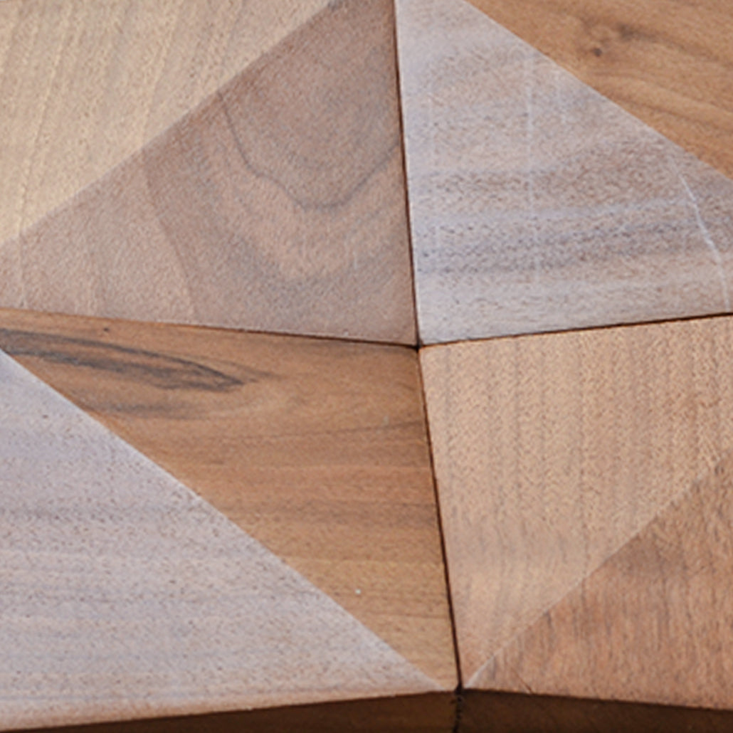 Panneau Mosaïque en Bois | Slim Noyer | 20×40 cm | Carrelage en Bois