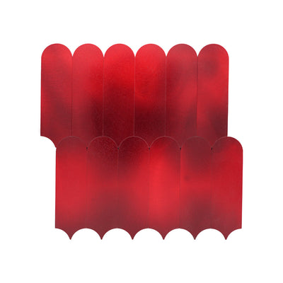 Crédence adhésive | Arc Rouge | 28,8×29,8 cm