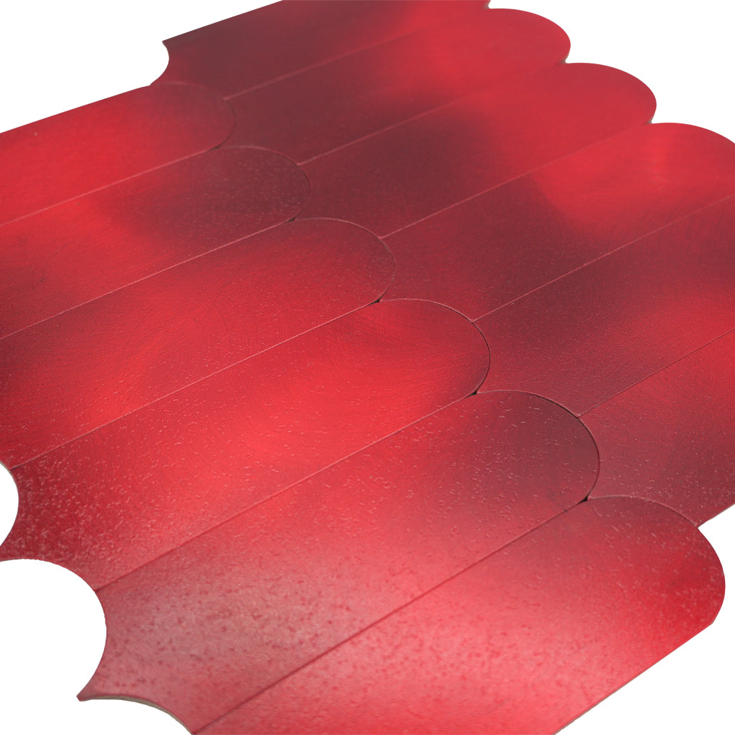 Crédence adhésive | Arc Rouge | 28,8×29,8 cm