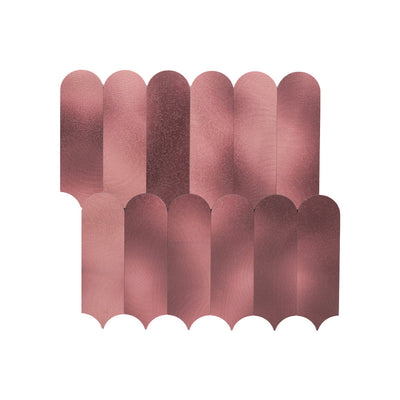 Crédence adhésive | Arc Rose | 28,8×29,8 cm