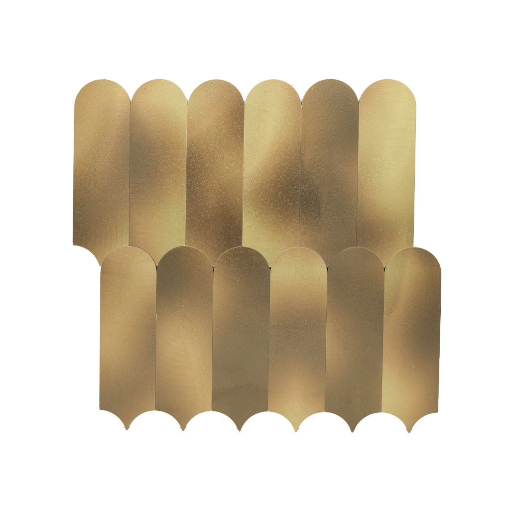 Crédence adhésive | Arc Or | 28,8×29,8 cm