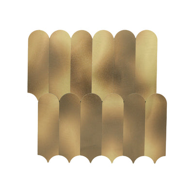 Crédence adhésive | Arc Or | 28,8×29,8 cm