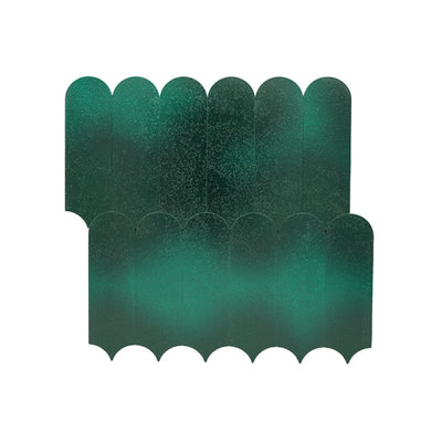 Crédence adhésive | Arc Vert foncé | 28,8×29,8 cm