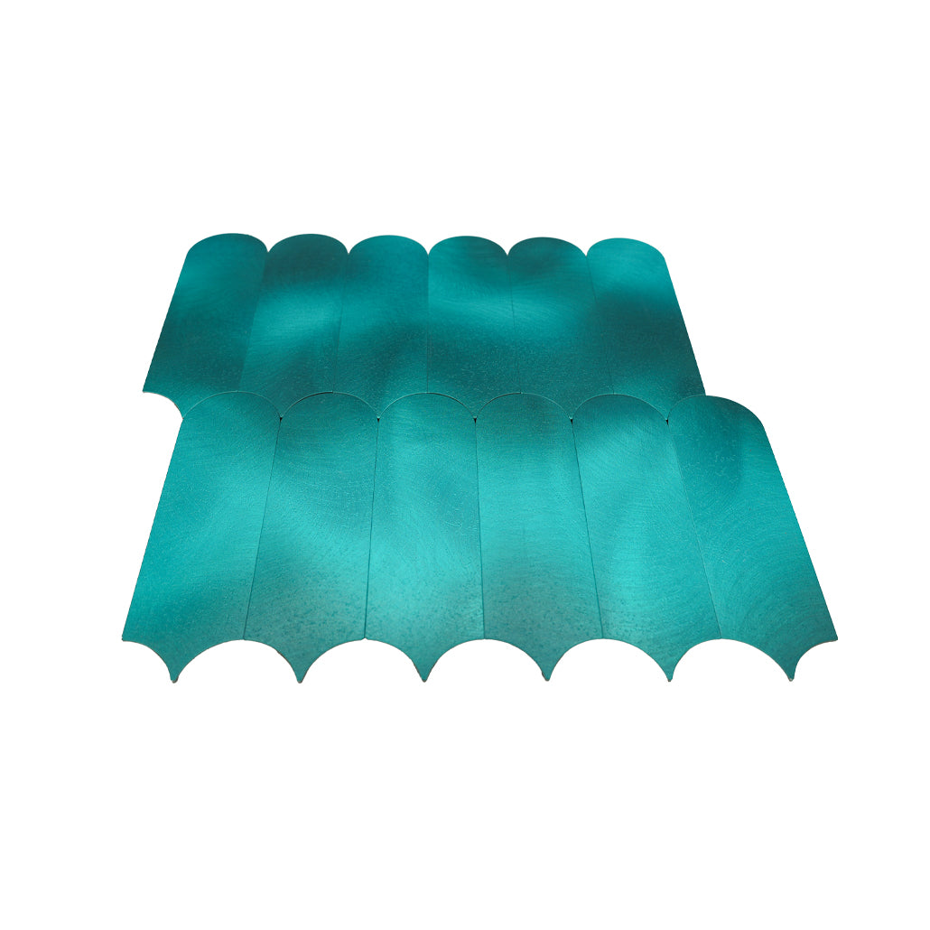 Crédence adhésive | Arc Turquoise | 28,8×29,8 cm