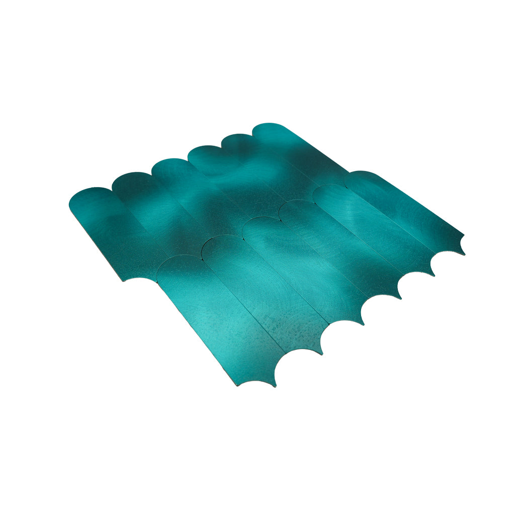 Crédence adhésive | Arc Turquoise | 28,8×29,8 cm