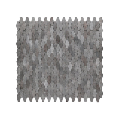 Crédence adhésive | Picket 3D Gris | 31×30 cm