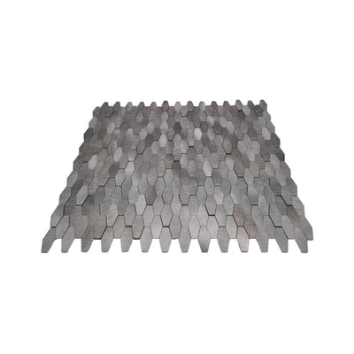 Crédence adhésive | Picket 3D Gris | 31×30 cm